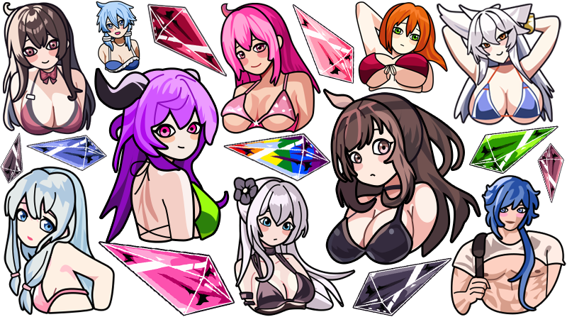 Sexy Girls Hentai Bikini collection
