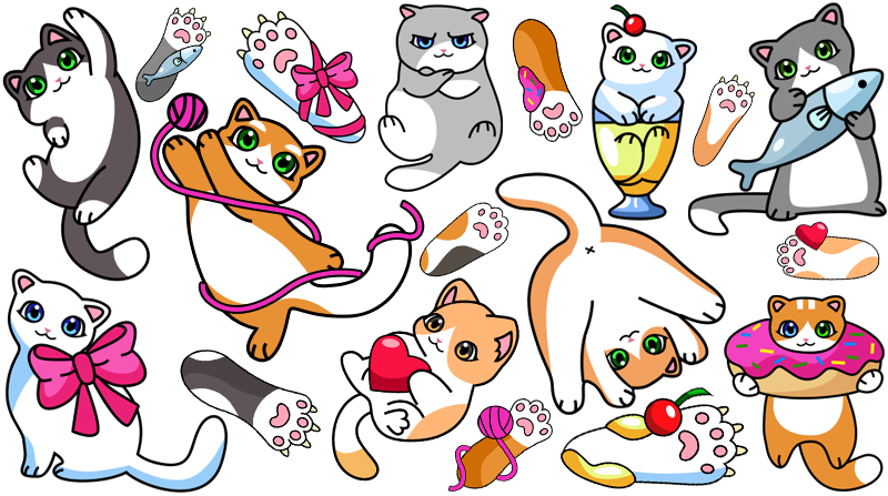 Cute Cats collection