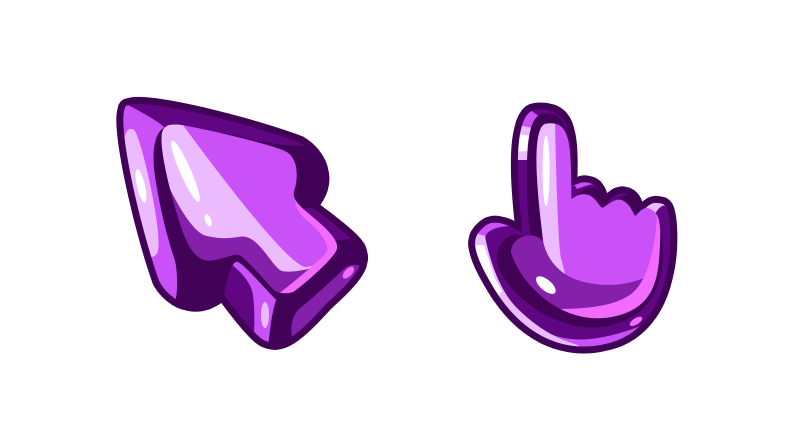 Gelly Purple Arrow