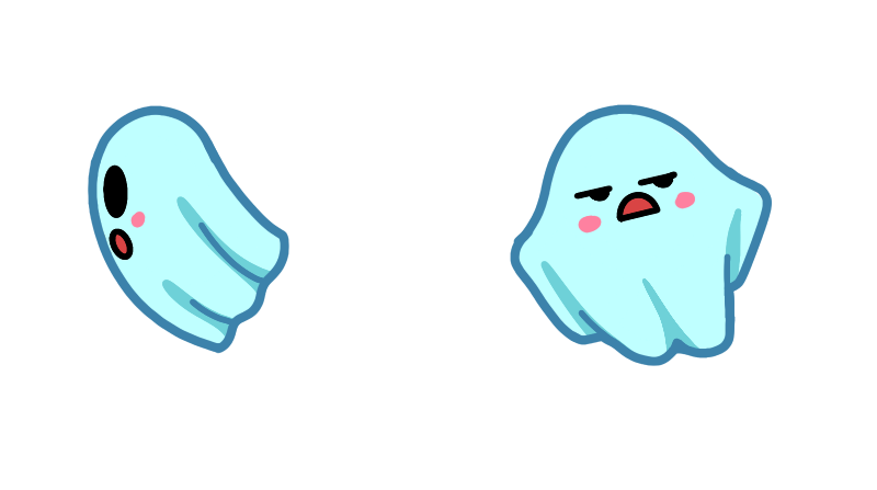 Halloween Kawaii Ghost